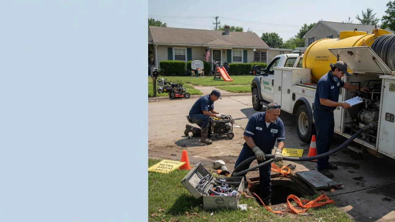 Septic Tank Pumping in East Springfield, OH near me